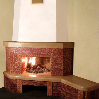 Камін "Волинська писанка"