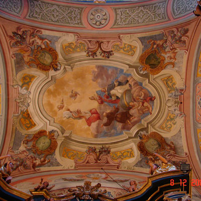 реставрація склепіння храму