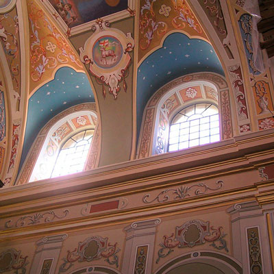 Розписи, церковний стінопис, альфрейка