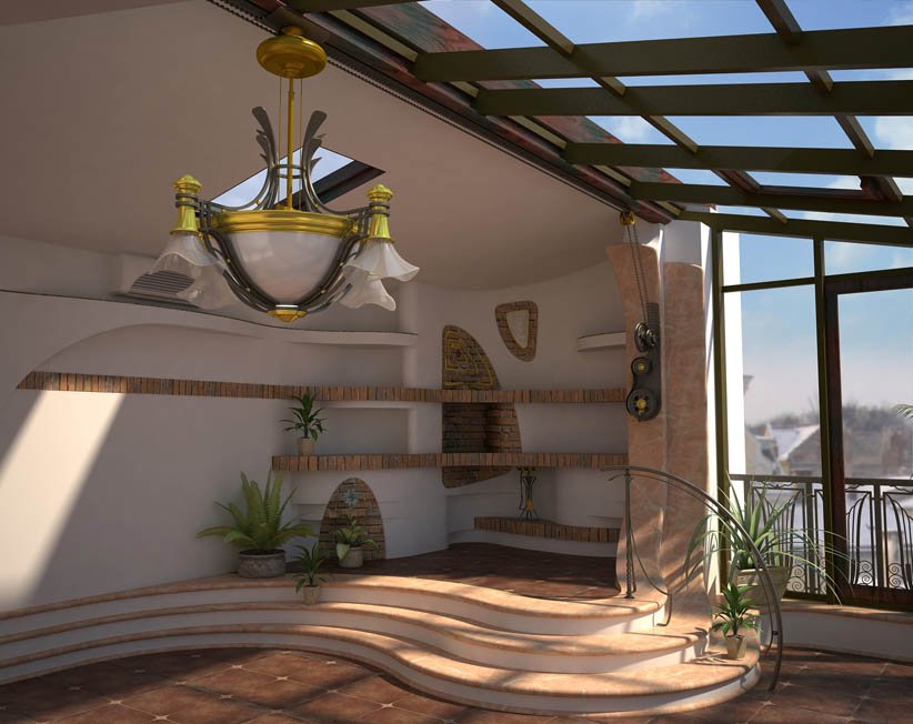 Малі архітектурні форми, каміни