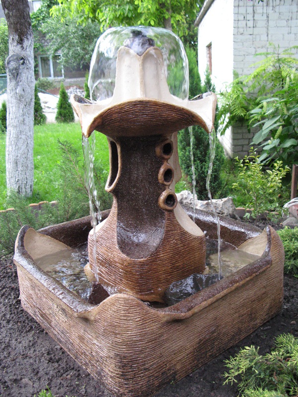 Фонтани і вази 